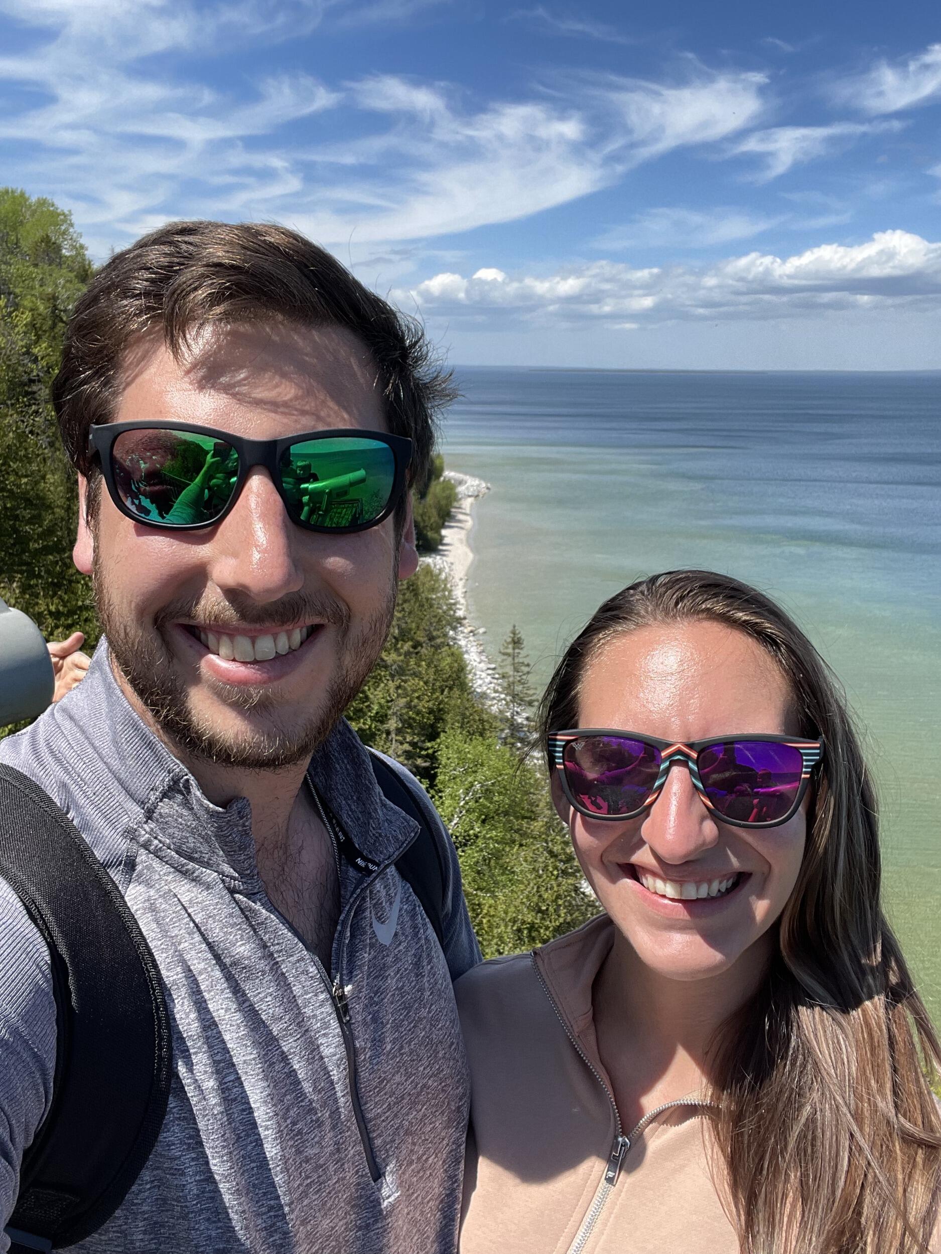 Mackinac Island, MI on the graduation trip. Enjoyed the sunny weather and biking around the island!