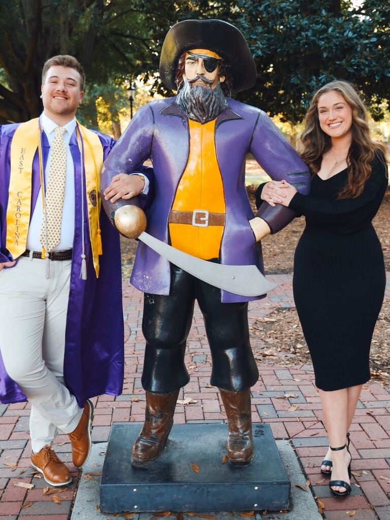 One more graduation from our favorite place to end off 2023! Go pirates!