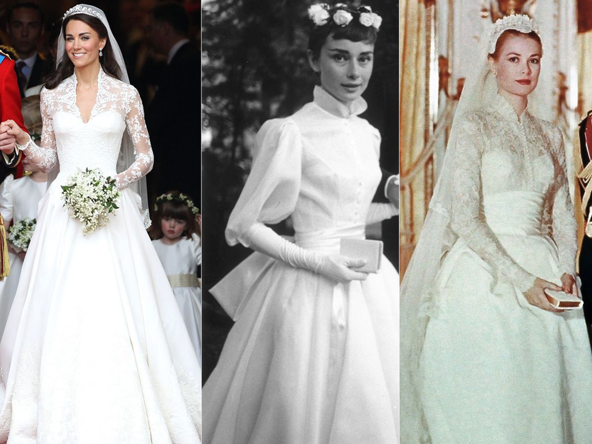 audrey hepburn wedding dress