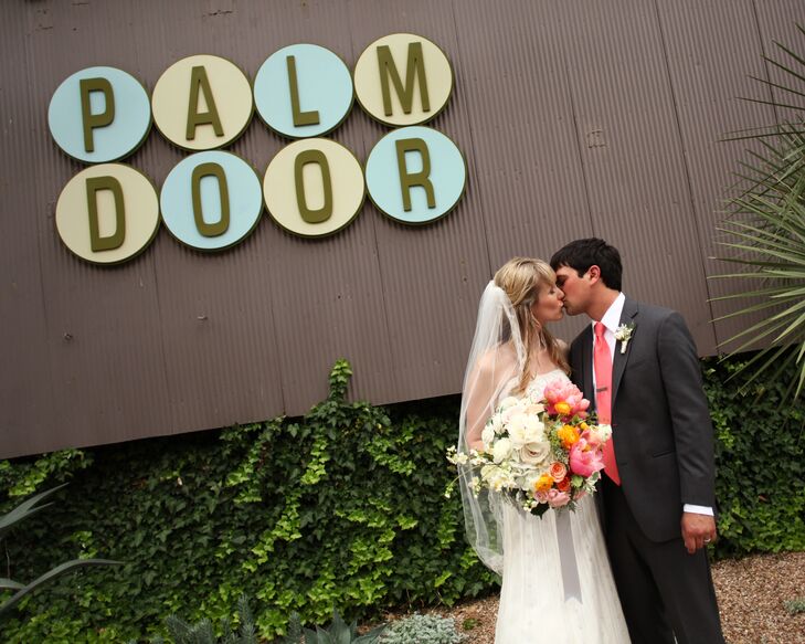 Palm Door Wedding Reception In Austin Texas