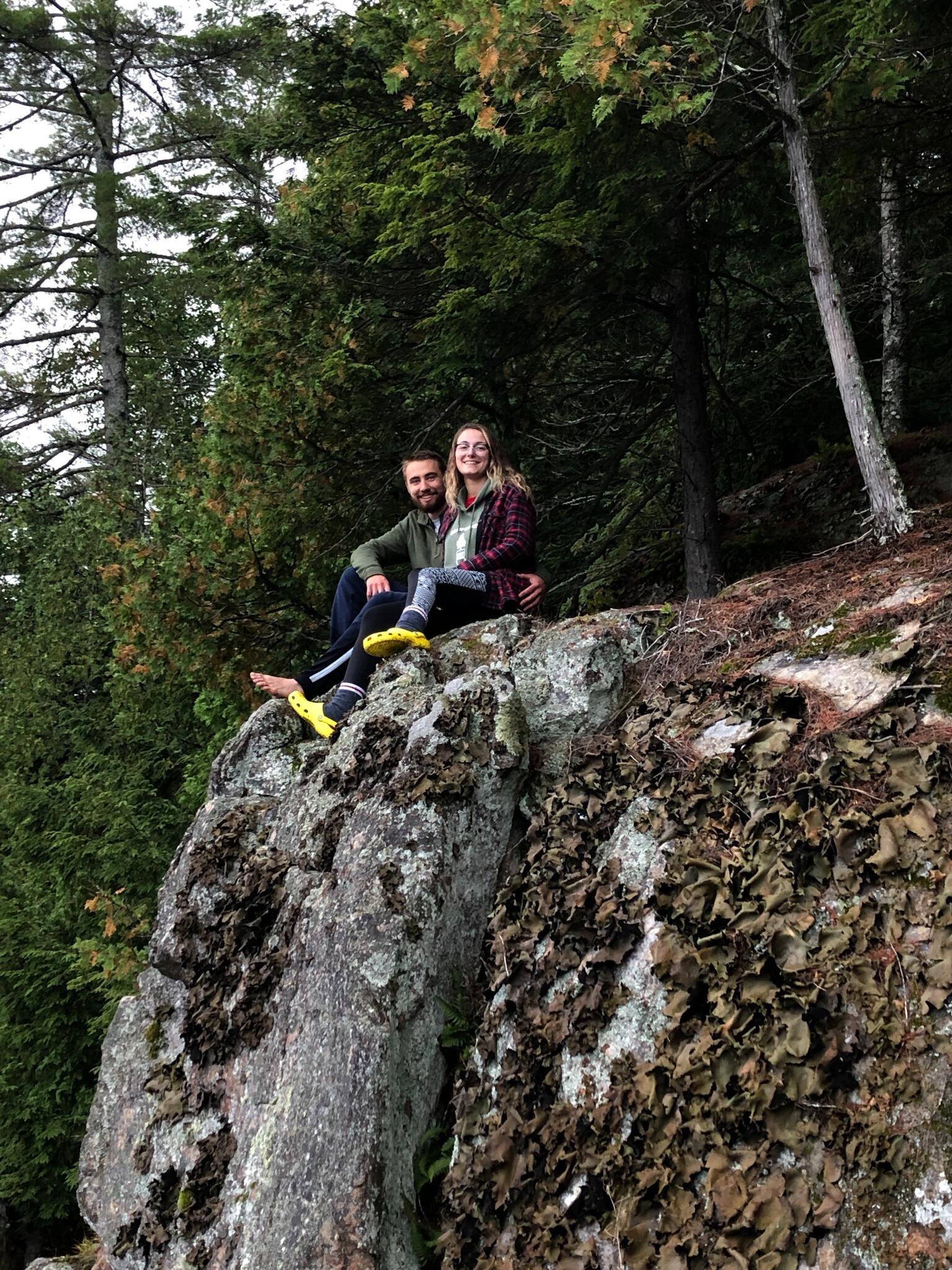 We first met at Landmark Cinemas for the Avengers Endgame movie. It was truly love at first sight when Jordan's first words to Camille were: "Do you want some candy?" and Camille completely lost her speech and couldn't form one sentence.


This is a picture of one of our many outdoor adventures.