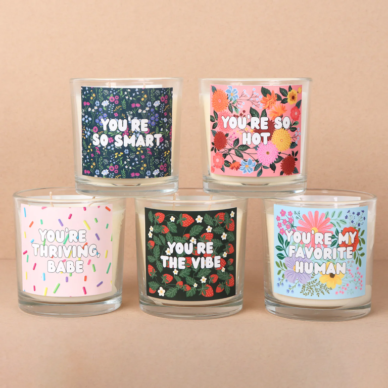 Birthdate Candles thank you gift