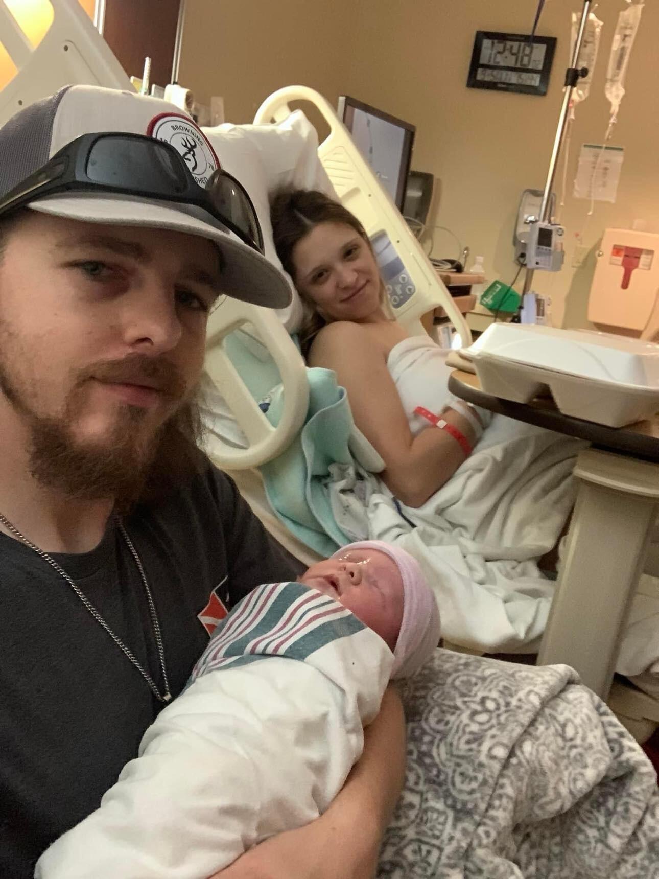 We welcomed our sweet Kinsley Louise!