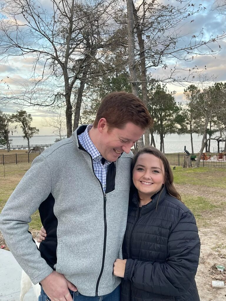 Sarah and Steve spend New Years Eve together in Houston.