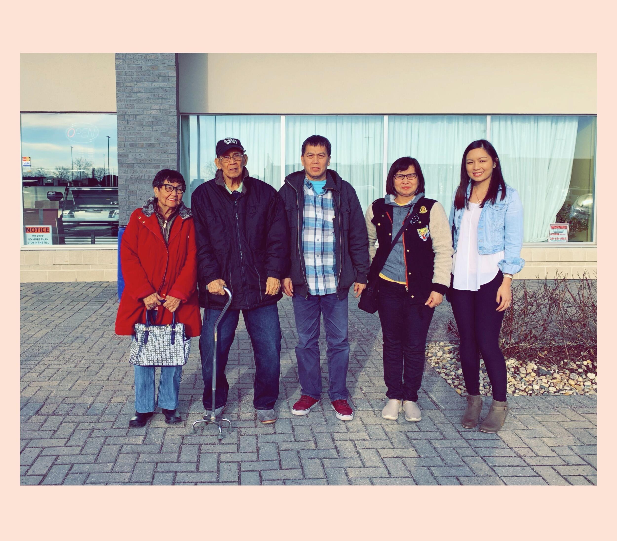 Meeting the grandparents