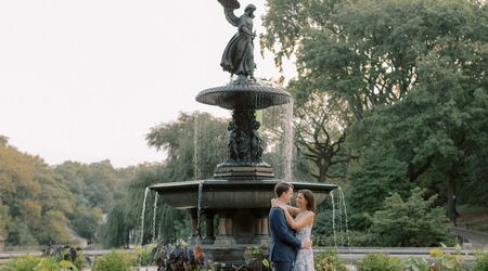 Bethesda Fountain Engagement – Asher Gardner Photography