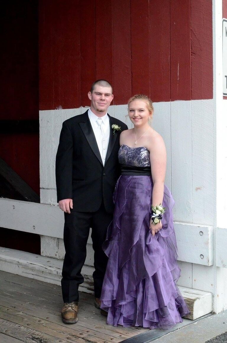 The day our crazy journey began we went to prom together