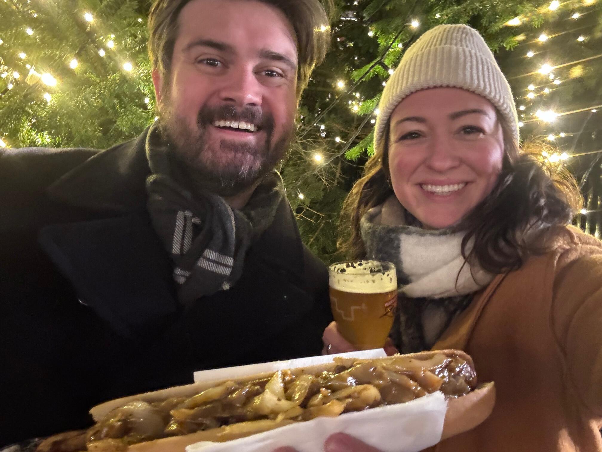 Ticked off two bucket-list items:
1. European Christmas Market!
2. First International trip together!