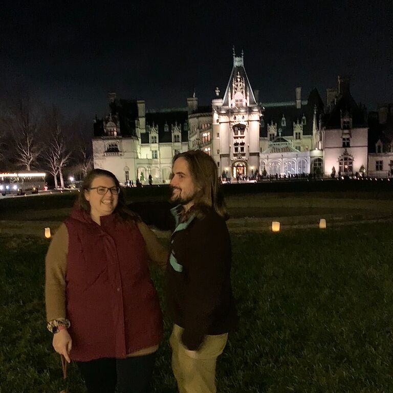 Celebrating Thanksgiving in the mountains. Austin jumped right in on Jen's family Thanksgiving plans. We went to western NC, ate lots of good food, and got to see the Biltmore estate decorated for Christmas.