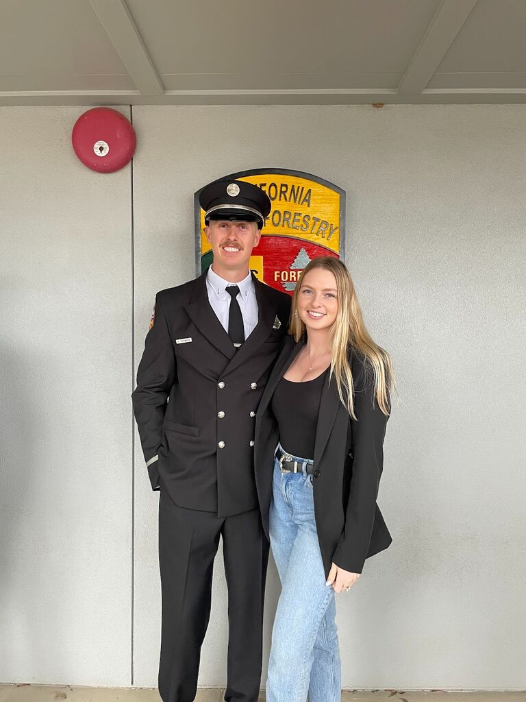 Celebrated Brandon graduating CalFire's Company Officer Academy
