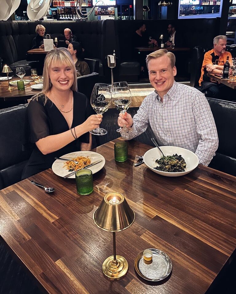 Celebrated six years of dating! We looked at engagement rings as part of our celebration of how long we've been together.