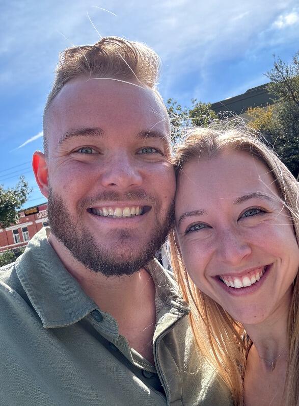 Outside a Farmer's Market in San Marcos, TX. Shortly after, Jacob's car stalled in the middle of the Square. The next few days were spent finding a new car...#twinRavs