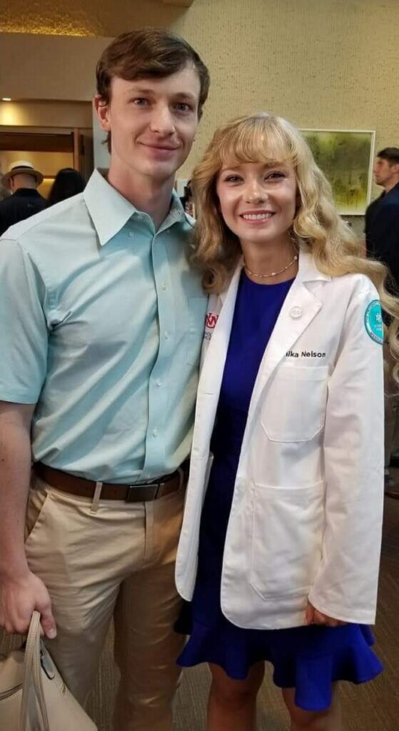 Celebrated Danika's white coat ceremony, the first step of her medical school journey at the University of New Mexico School of Medicine.
