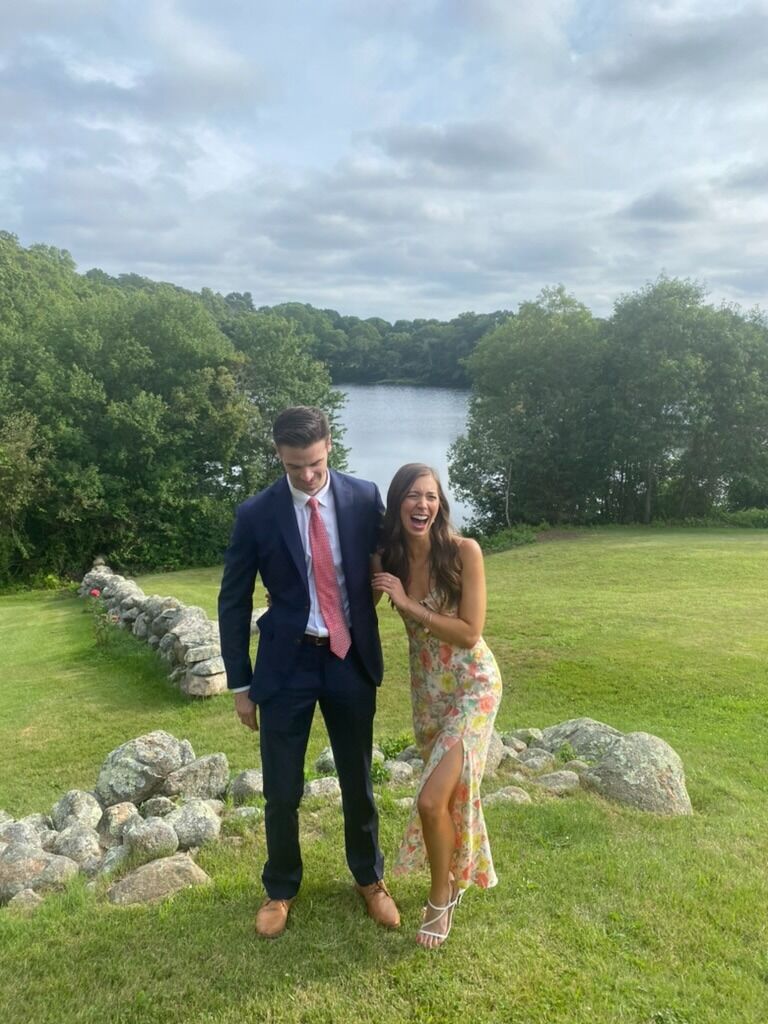 The DeJoie wedding on the Cape.