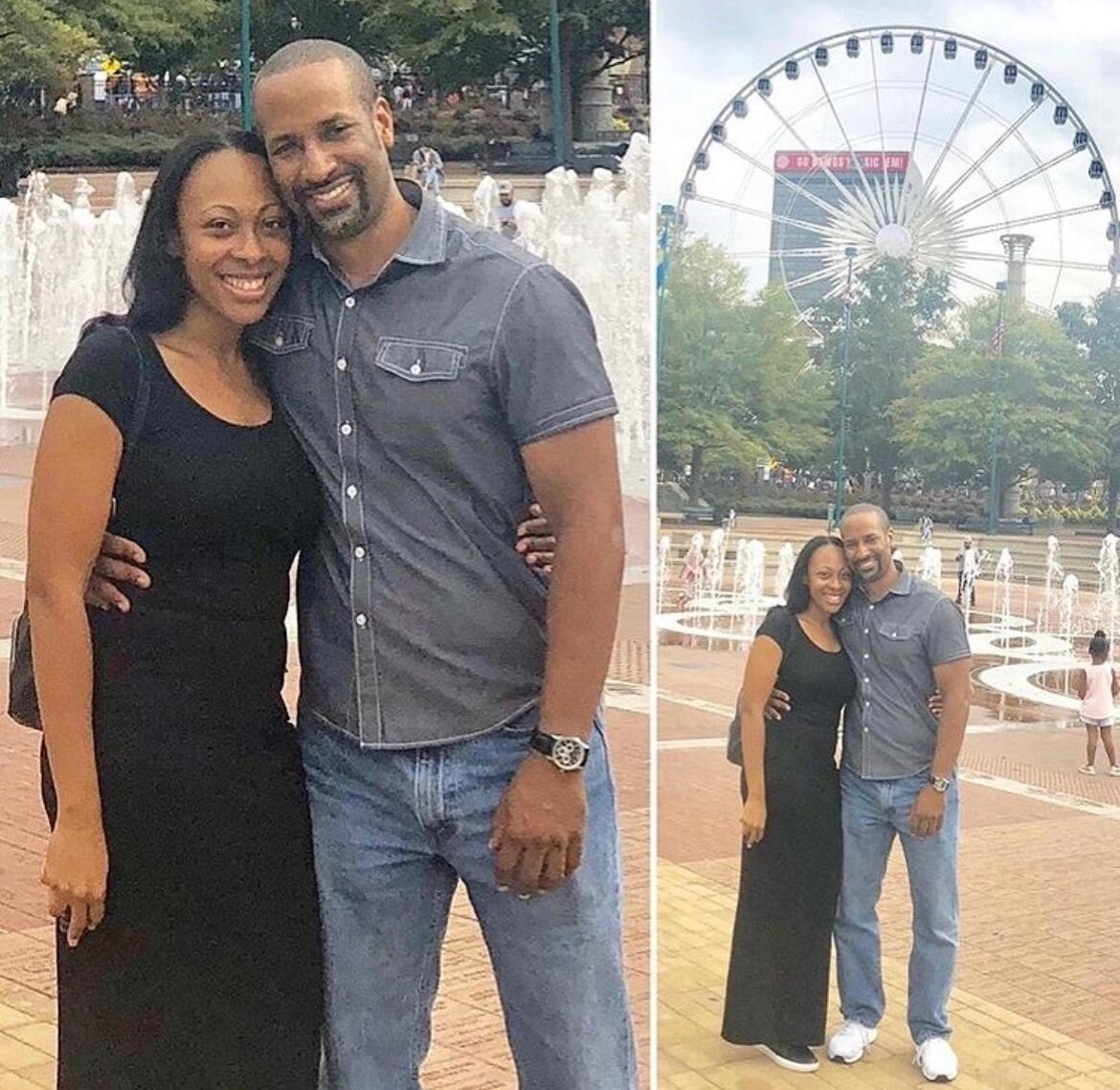 Our second date in downtown, Atlanta. 