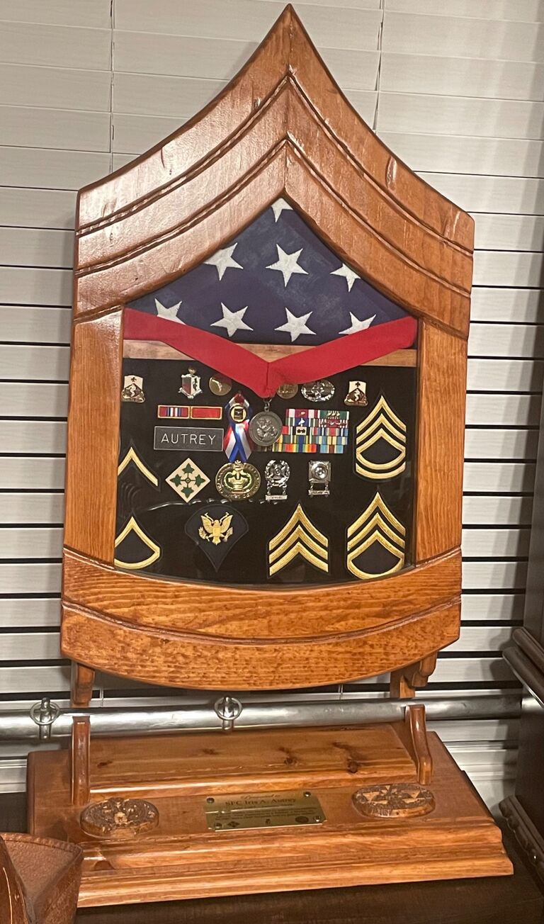 Iris retired from the U.S. Army after 21.5 years