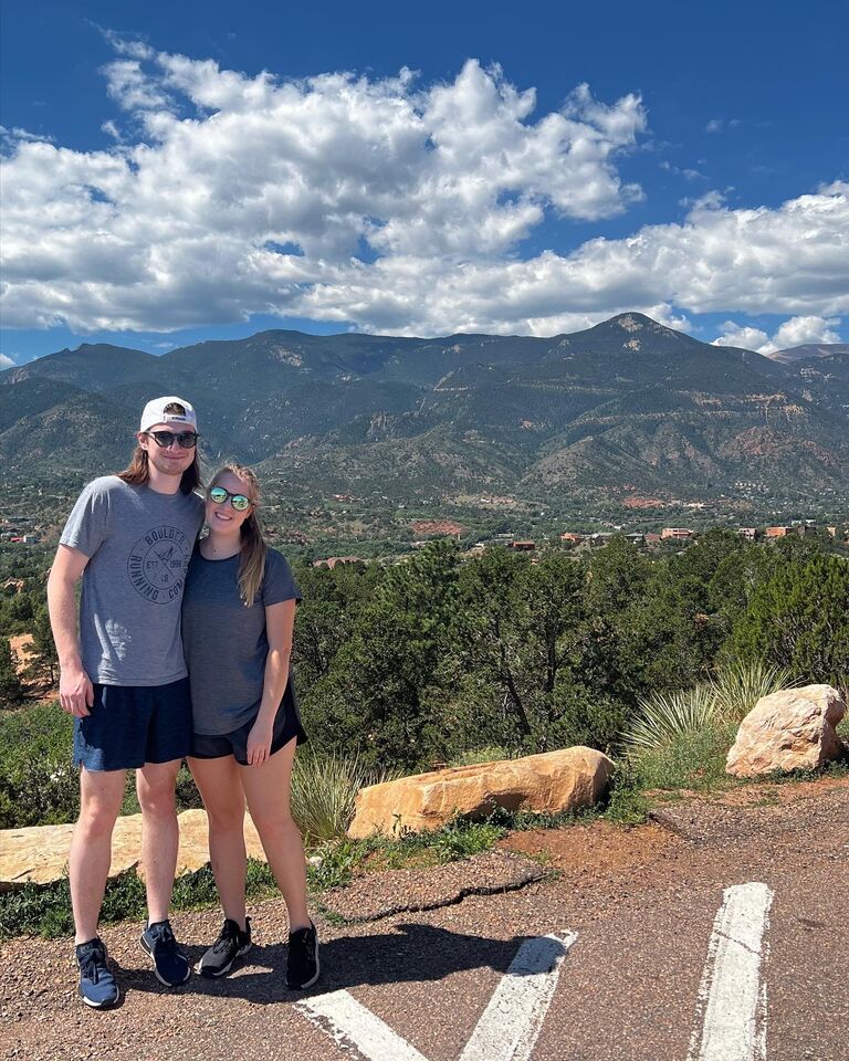 Three months apart was too long, Caitlin had enough with the distance. For Josh’s next rotation in Denver, Caitlin took a travel ultrasound assignment out in Pueblo, Colorado. They still lived over an hour away from each other but managed to see one another every weekend. 