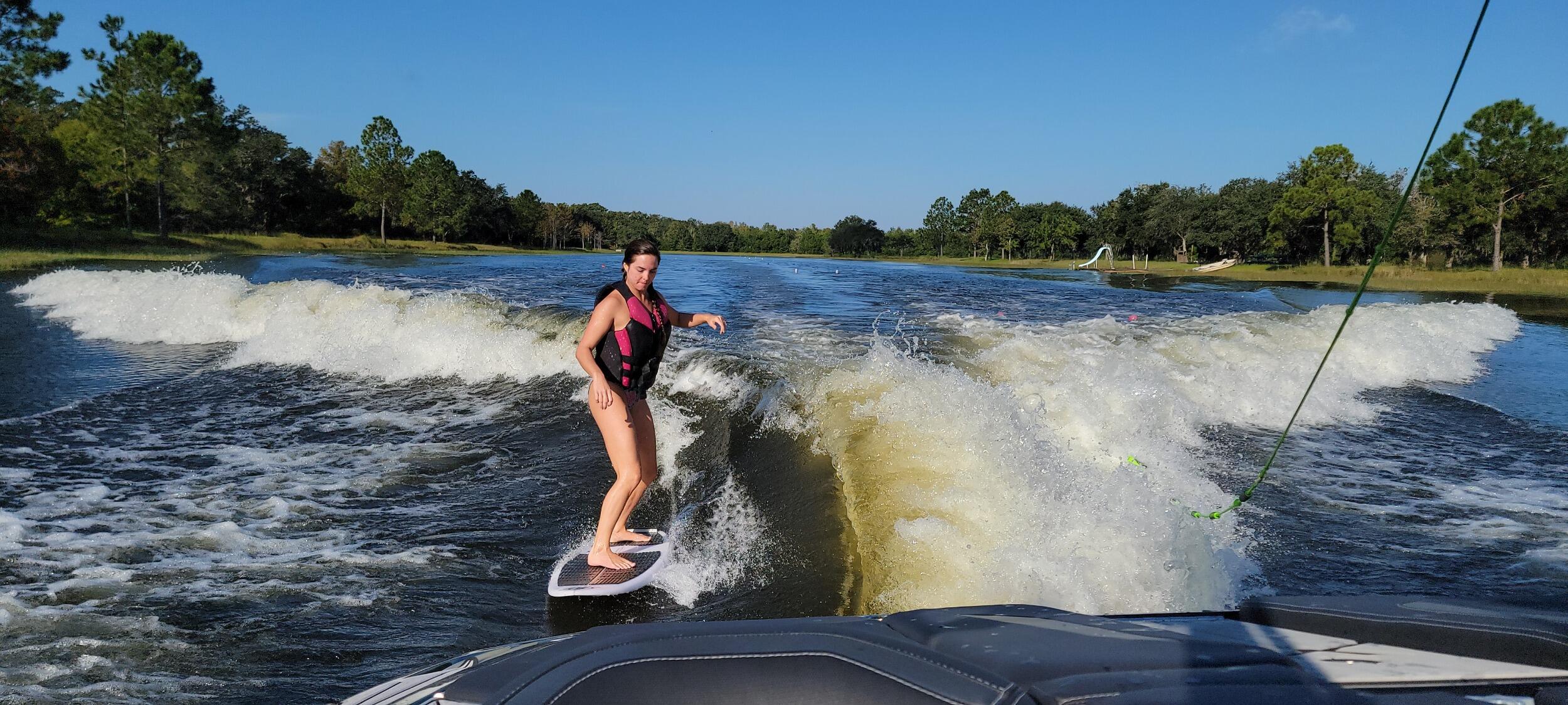 Ian took Dani to learn one of his favorite activities from a pro.