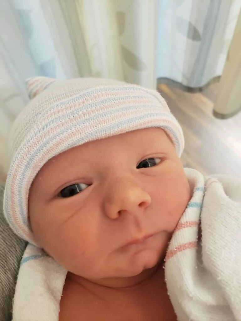 We became god parents to our precious  Wyatt Keith Brown.