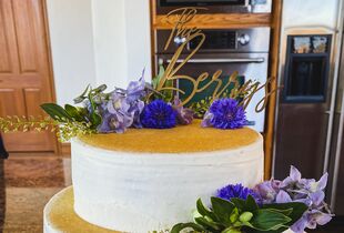 Two-Tier Round Wedding Cakes — Shop Provo Bakery