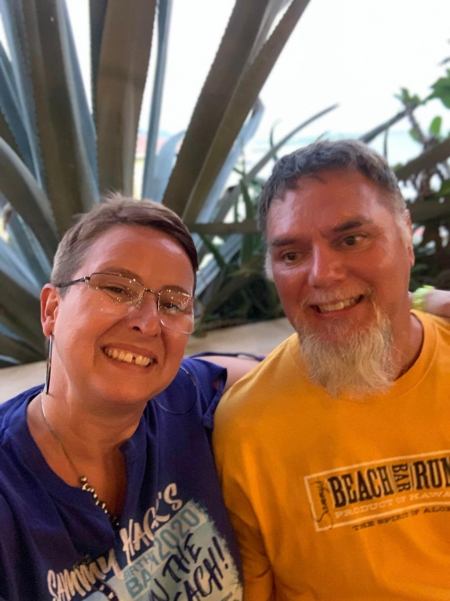 Dinner at Baja Brewing in Cabo San Lucas Mexico We had dinner here with his sister and other friends before we went to the Sammy Hagar concert.