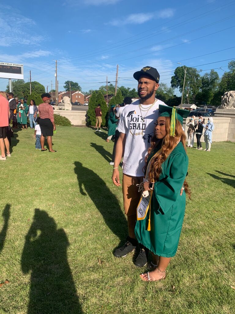 Joi graduates from UAB with her Bachelor's Degree