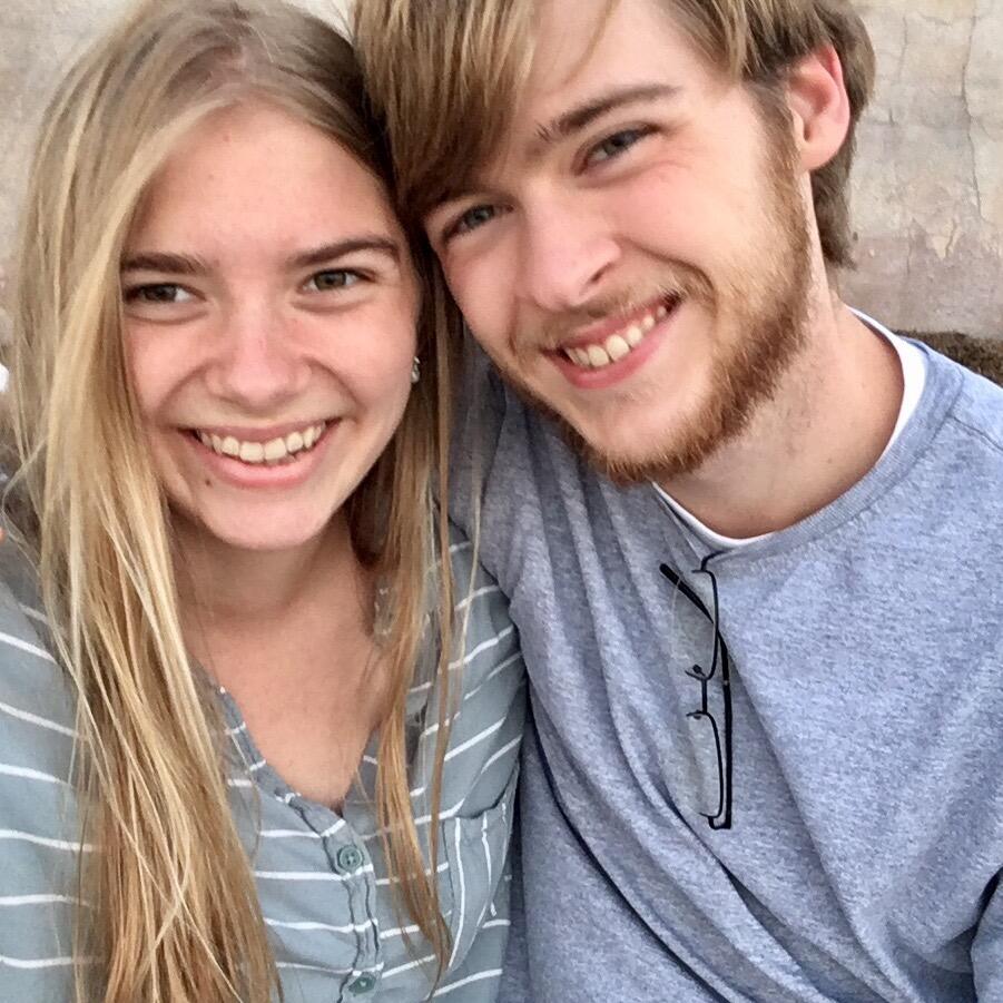 A favorite beach date shortly after Josh's 22nd birthday