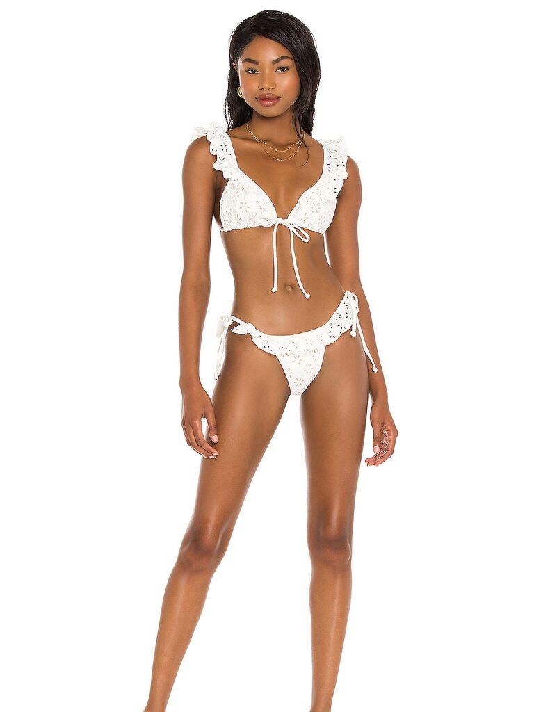 22 Hottest Bridal Swimsuits For Beach-Bound Brides