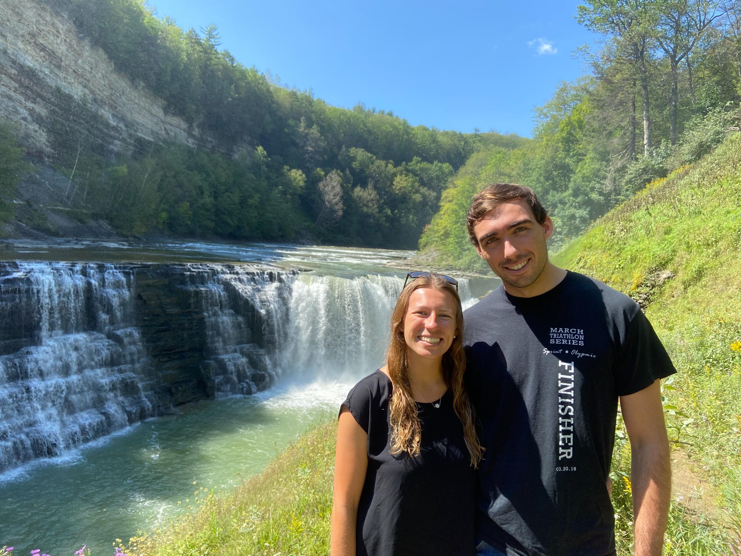 Visiting Kristen's family in upstate New York 