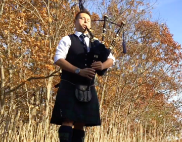 Nate Silva Passion Piper Bagpiper Salem Ma The Bash