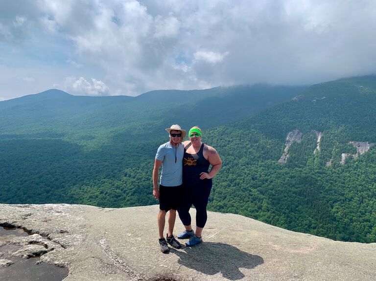 Table Rock hike in Grafton Notch, ME - Celebrating Nick's 27th Birthday!