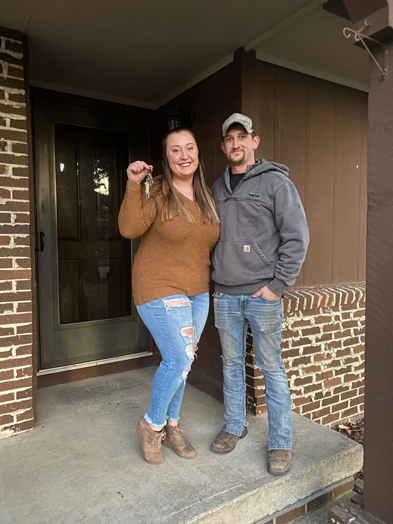 We bought a house together!
