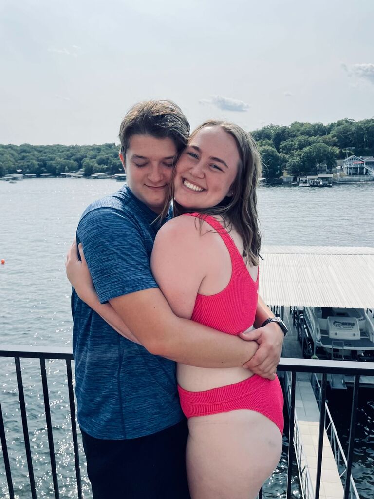 Celebrating Madeline's 19th birthday at the Lake of the Ozarks!