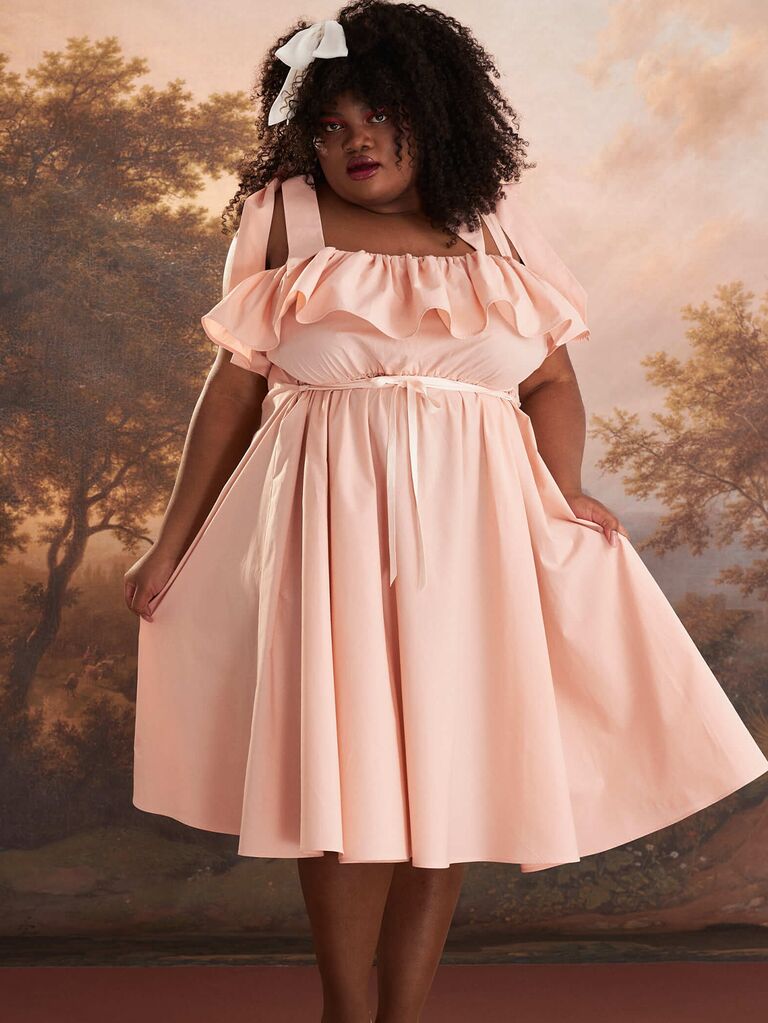 plus size dresses to wear to weddings as a guest
