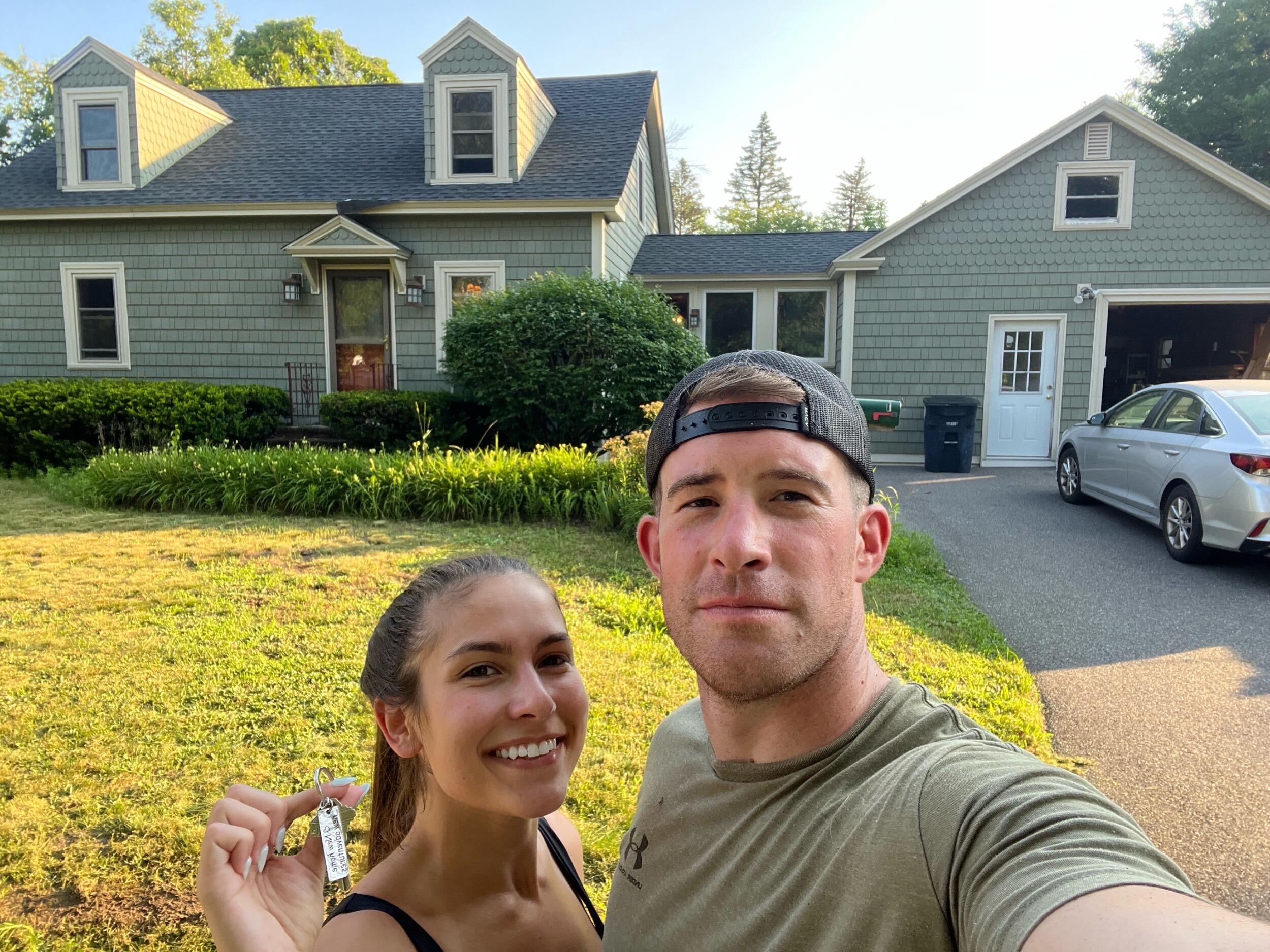 Moved into our house