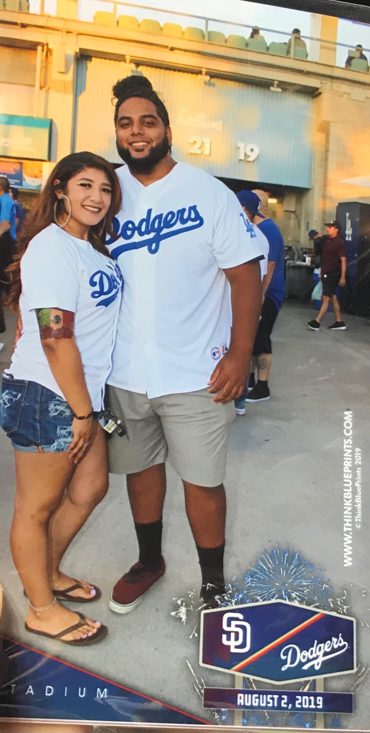 Ruby introduced her love for baseball to Galu while teaching him the rules of the game. 
⚾️💙🏙️

“I’ll only be a Dodger fan if I get a jersey with my last name on it" -Galu