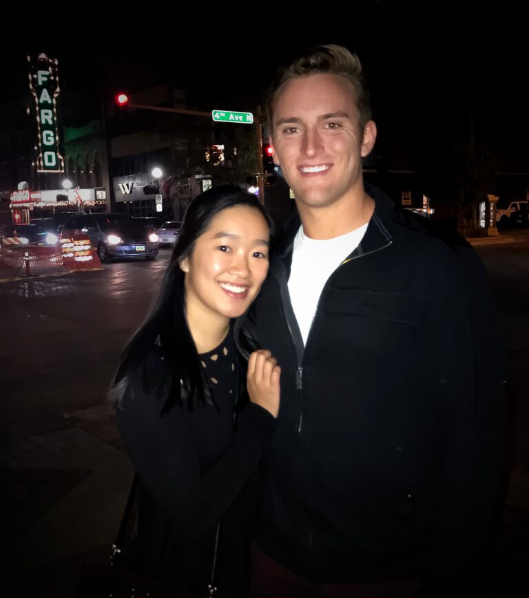 One year anniversary, we celebrated with Osaka (one of our favorite restaurants) followed by a stroll in Downtown Fargo.