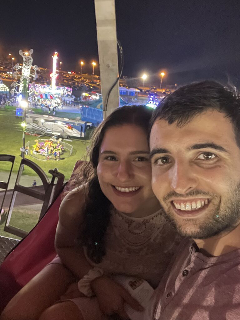 Ferris wheel at Sussex County Fair