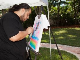 Graffiti-Pop Events // Airbrush & Caricatures - Airbrush T-Shirt Artist - Hollywood, FL - Hero Gallery 3