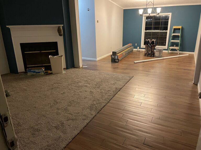 Amber, Austin, and her family finish up renovations on a house so they can move, AGAIN!