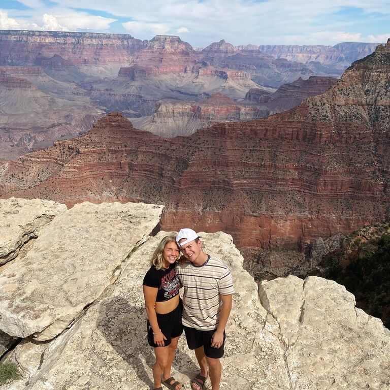 The following years were filled with nothing but laughter, joy, love, and a profound feeling that I knew I found the one I would spend the rest of my life with. This feeling was made manifest in the various trips we made throughout our time together. This picture depicts the road trip we went on where I dropped her off in Arizona for 3 weeks. We drove across the country and she showed me so many new places including Colorado, Kansas (more importantly the BBQ), Sedona, Flagstaff, The Grand Canyon and so much more. Since we started dating we have visited the North Shore, The Apostle Islands, and Florida. She has shown me how beautiful the world is but how much more beautiful it is when you are exploring it with your best friend.
