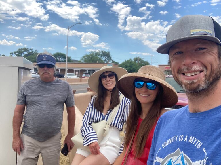 Ok now she is really done with her PhD- Celebrating with a Trip to Santa Fe with family!