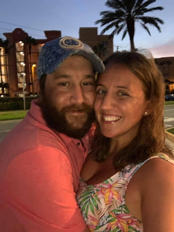 OUR 2 YEAR ANNIVERSARY: We spent it in Florida lounging on the beach and eating delicious seafood for dinner. 