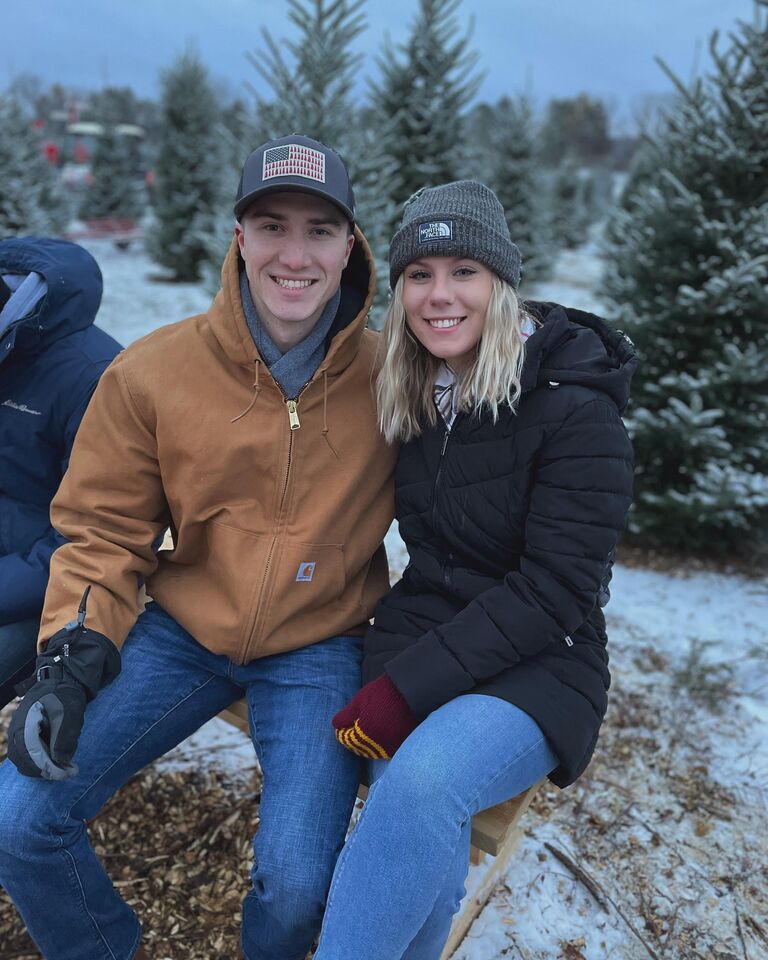 Picking out a Christmas Tree with the Eisengrubers
