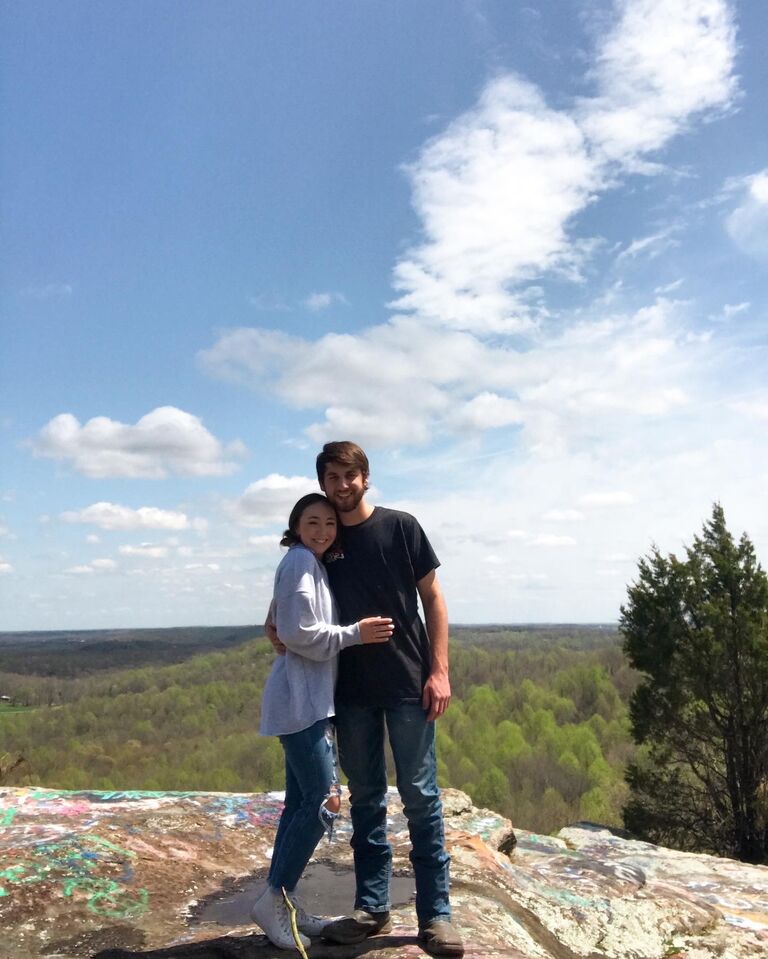 One year dating!