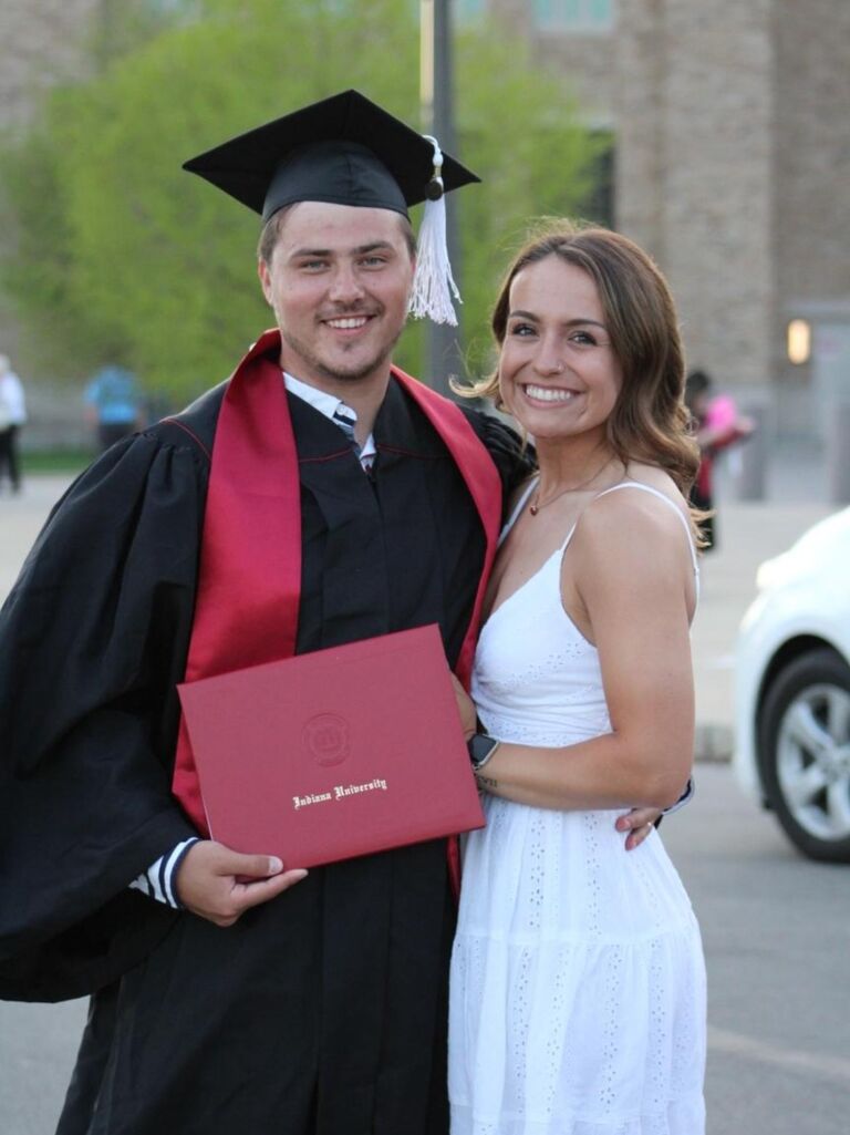 Zack graduated