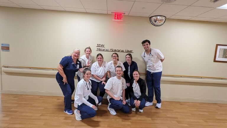 Hannah began her ABSN program, which led to much less time together.