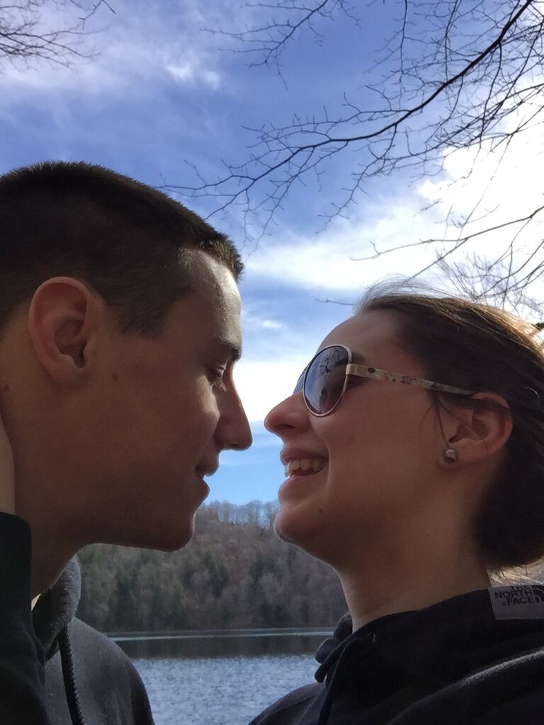 Ben and Lexie celebrate their 1 year anniversary together.