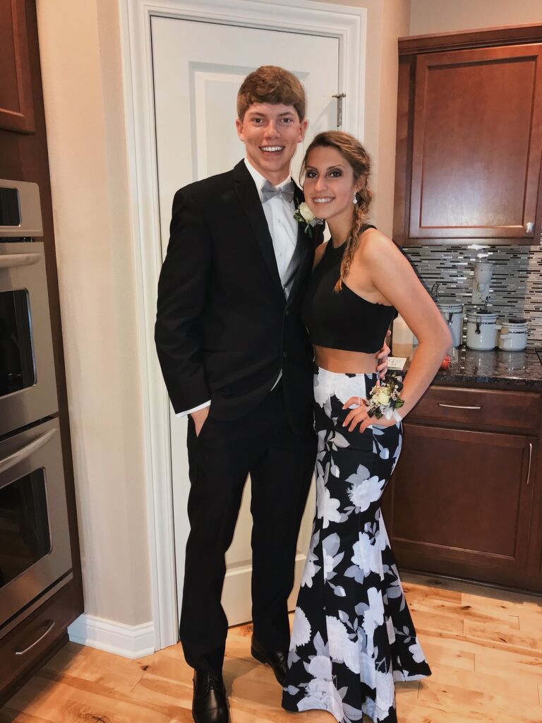 Went to Caleb's senior prom together and had a great night dancing!