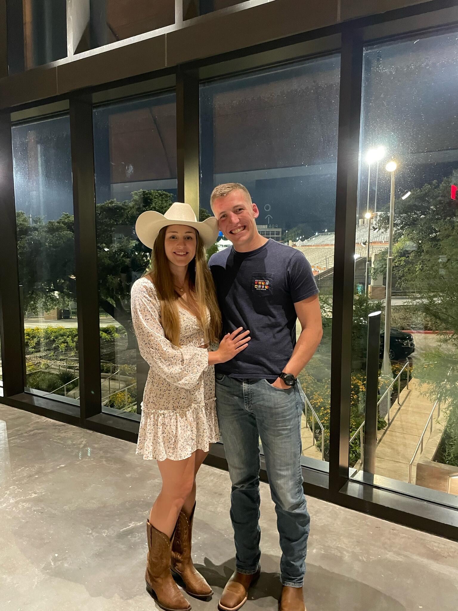 Courtney continued Drew's country music education in Austin, Texas.